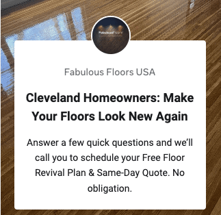 example of instant form with good CTA