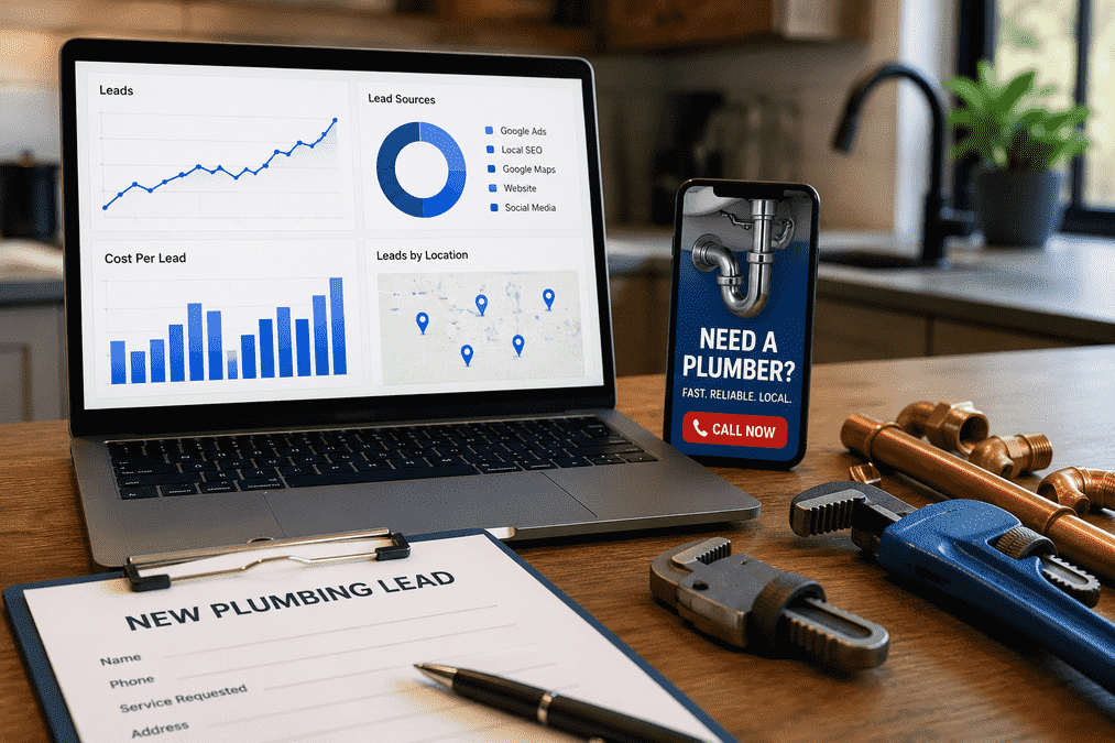 how to get plumbing leads