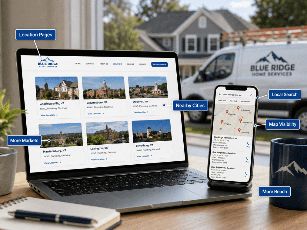 Location Pages Help Businesses Reach More Markets