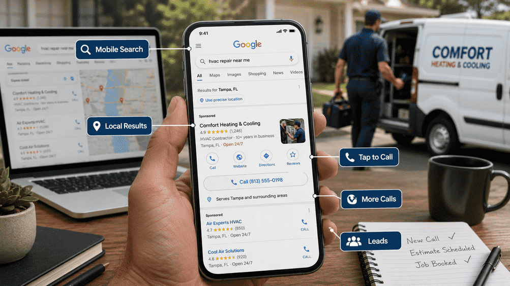 Mobile SEO Helps Turn Searches Into Calls
