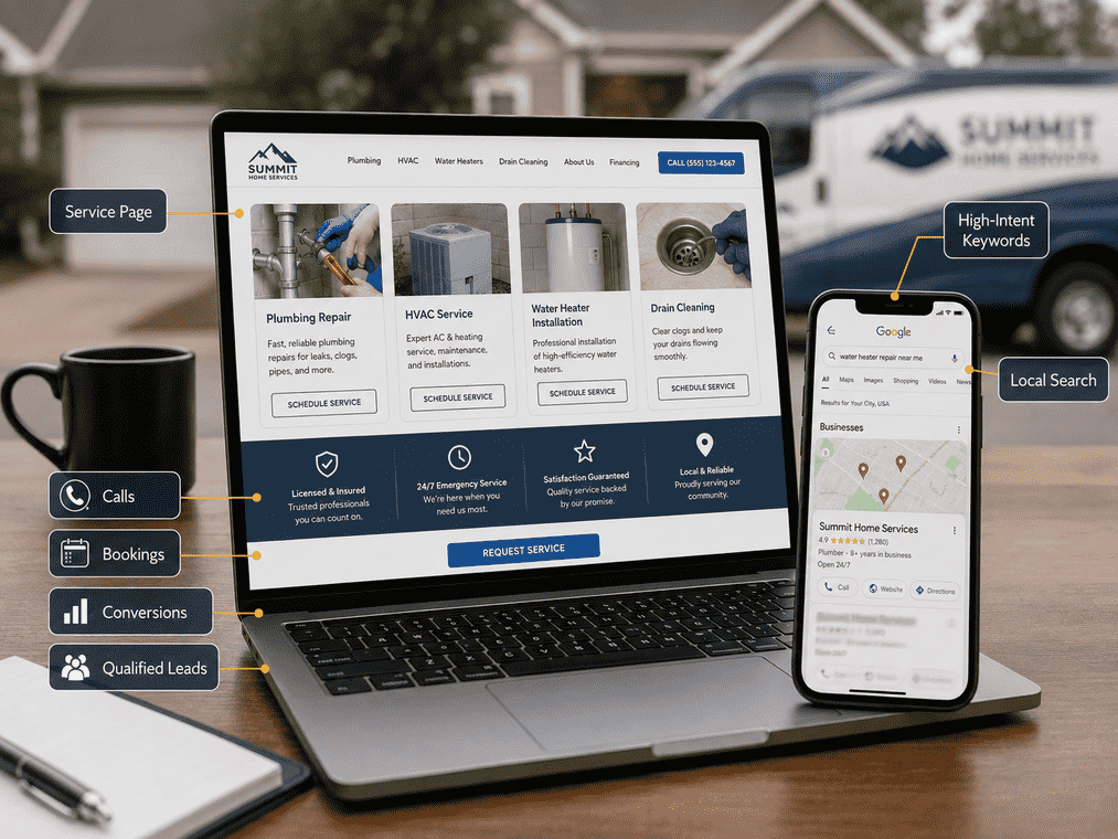 Service Pages Help Capture High-Intent Searches